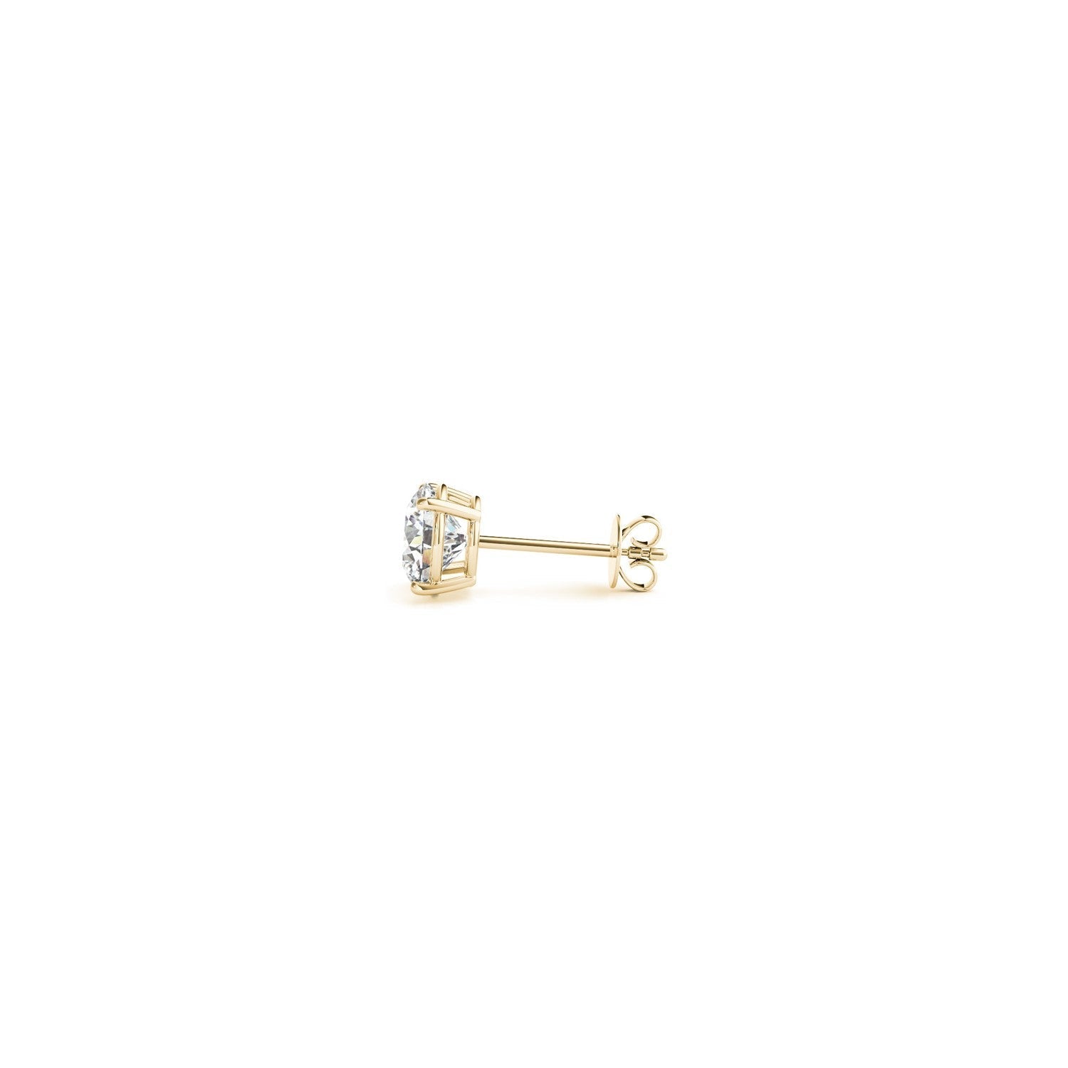 1/2 cttw Lab Grown Round Diamond Stud Earrings 14k Yellow Gold (G/VS2) Bids.com
