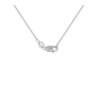 Triple Triangle Pendant with Diamonds in 14k White Gold (1/5 cttw) Bids.com