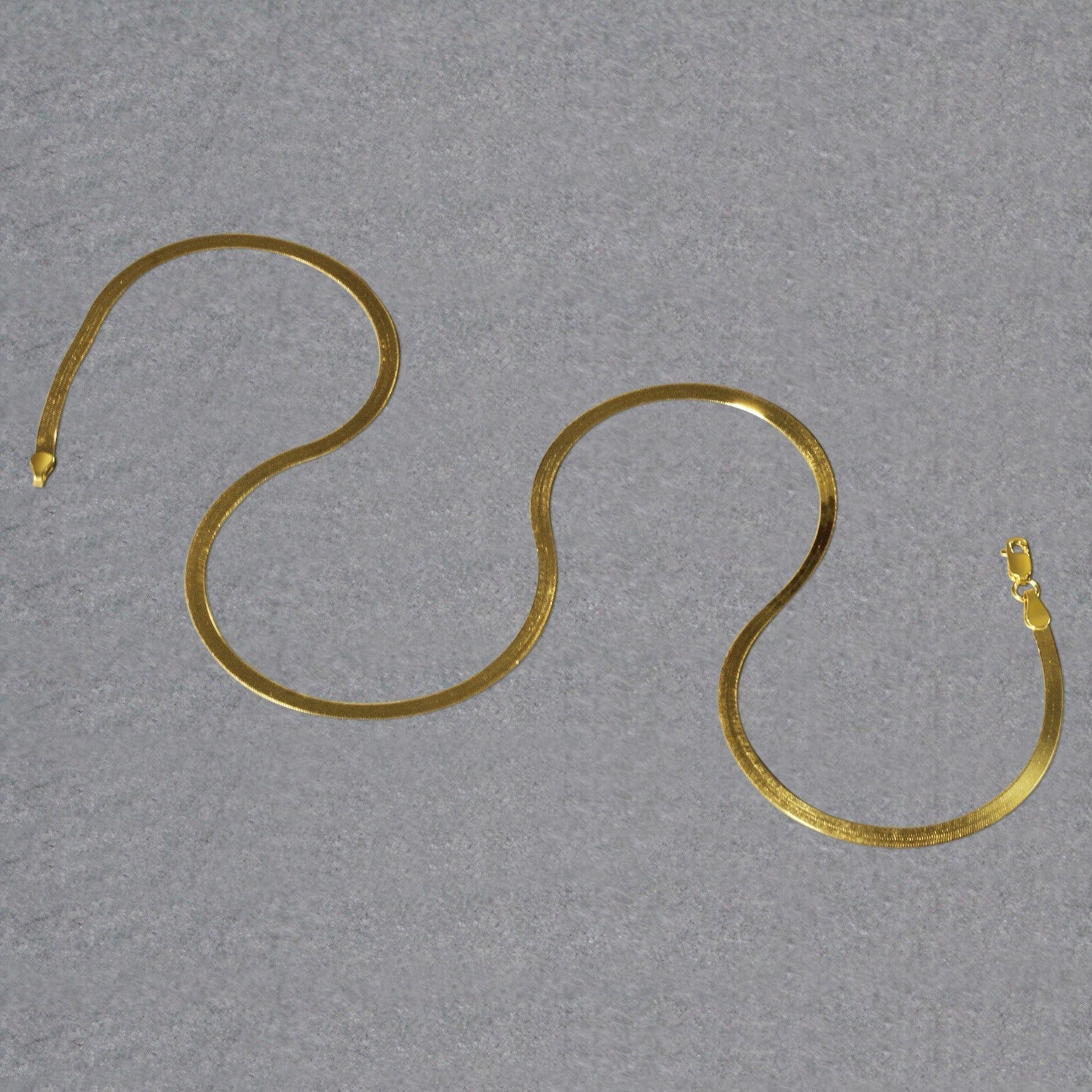 Imperial Herringbone Chain in 10k Yellow Gold (2.80 mm) Bids.com