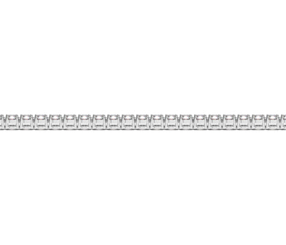 Lab Grown Round Diamond Tennis Bracelet in 14k White Gold (4 cctw F/G  VS2/SI1) Bids.com