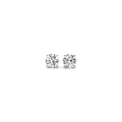 1/2 cttw Lab Grown Round Diamond Stud Earrings 14k White Gold (G/VS2) Bids.com