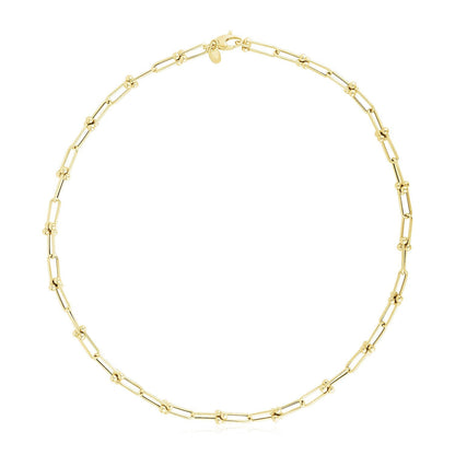 14k Yellow Gold High Polish Jax Link Chain (5.9mm) Bids.com