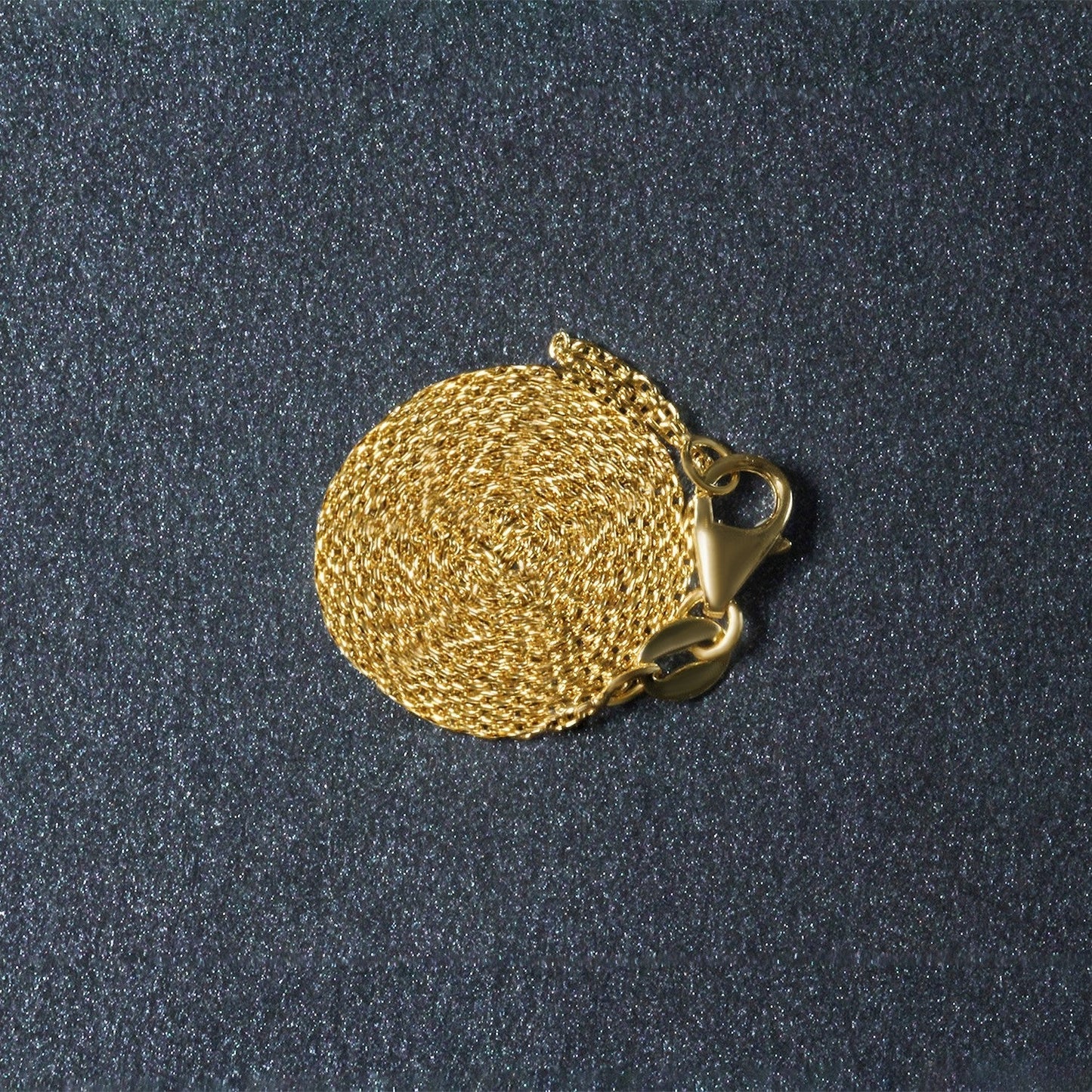 10k Yellow Gold Oval Cable Link Chain (0.97 mm) Bids.com