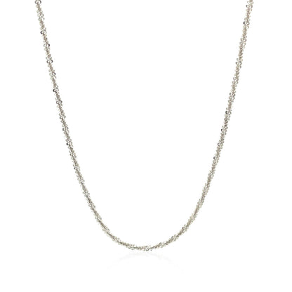 Sterling Silver 1.5mm Adjustable Sparkle Chain Bids.com