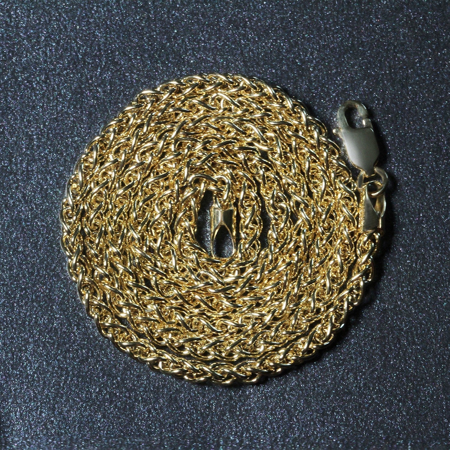 14k Yellow Gold 2.8mm Light Weight Wheat Chain Bids.com