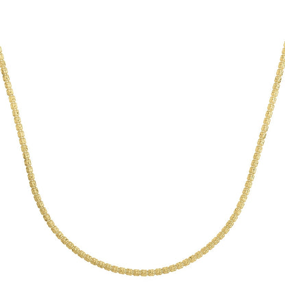 Ice Barrel Chain in 14k Yellow Gold (2.70 mm) Bids.com