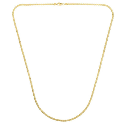 Ice Barrel Chain in 14k Yellow Gold (2.70 mm) Bids.com