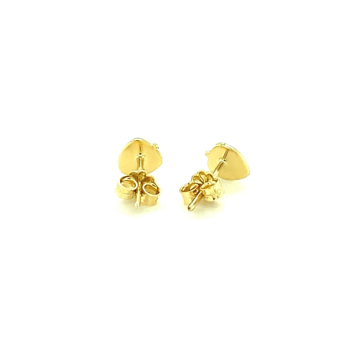 14k Yellow Gold Enameled Strawberry Childrens Earrings Bids.com