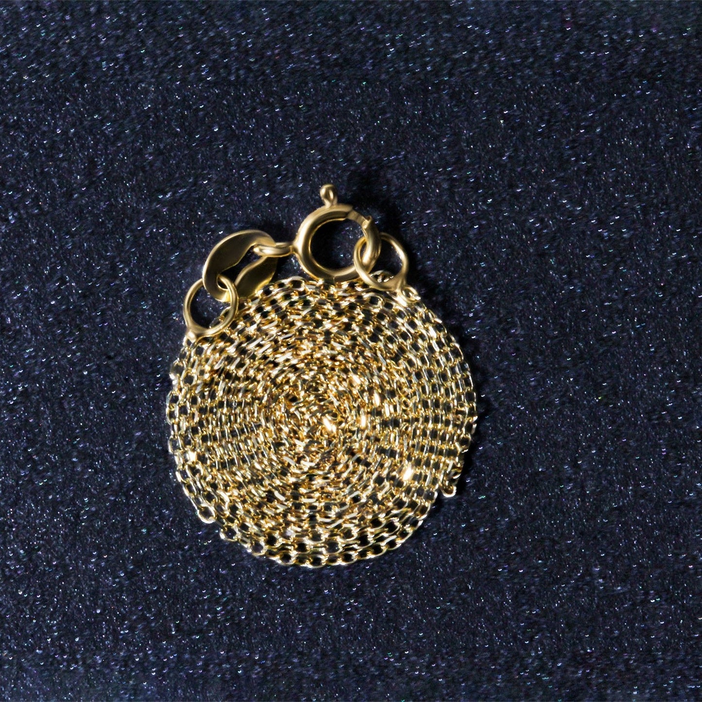 14k Yellow Gold Diamond Cut Cable Link Chain 0.8mm Bids.com