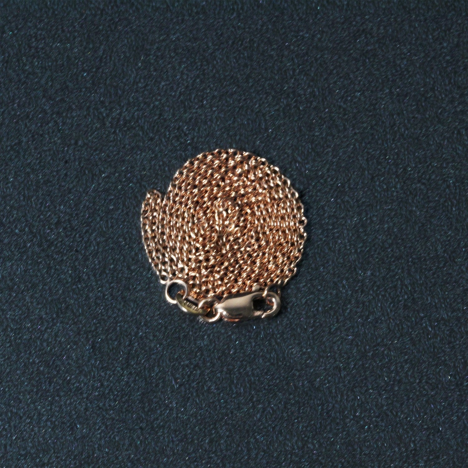 14k Rose Gold Round Cable Link Chain (1.25 mm) Bids.com