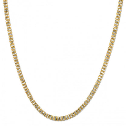 Ice Barrel Chain in 14k Yellow Gold (4.25 mm) Bids.com