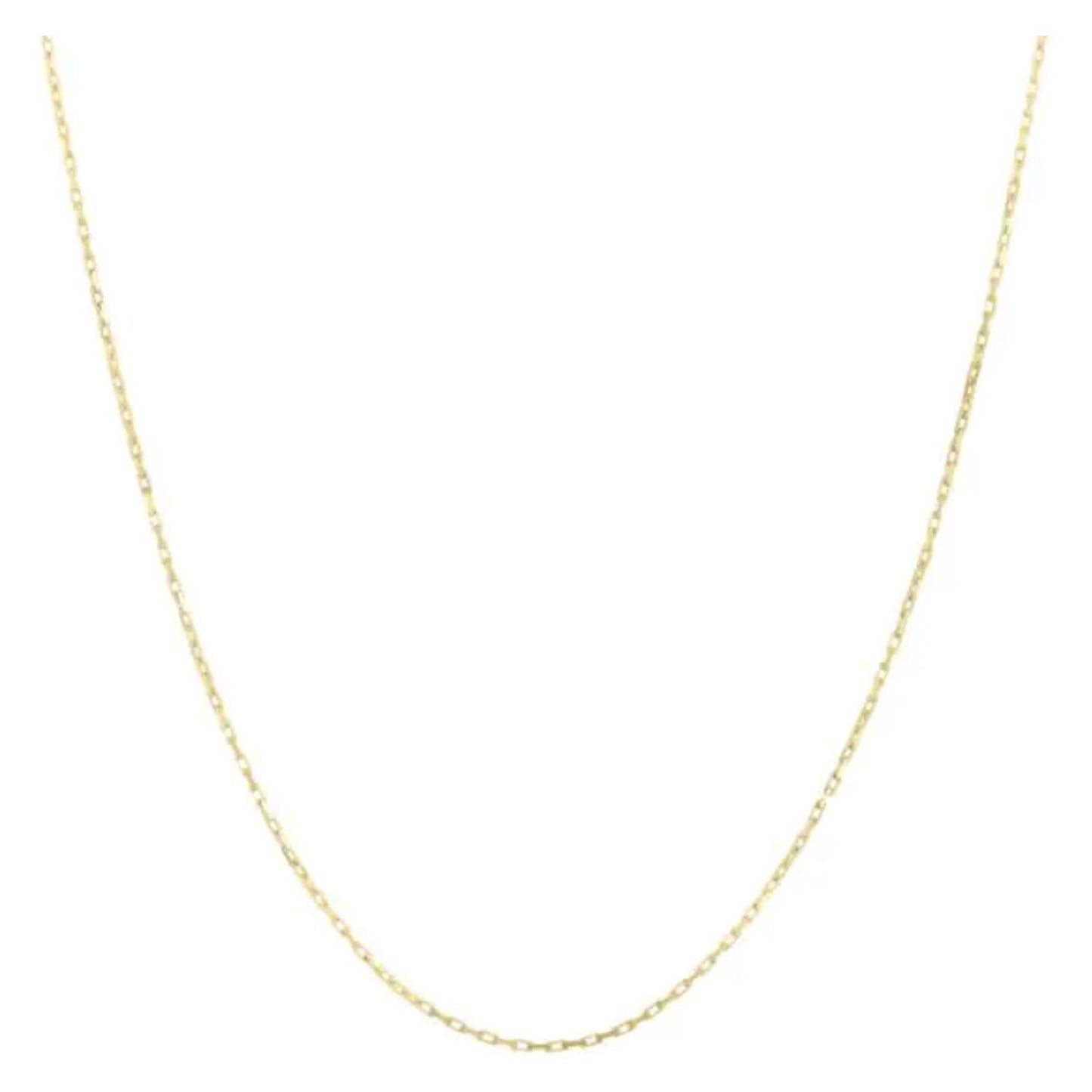 14k Yellow Gold French Cable Chain (1.30 mm) Bids.com