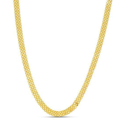 14k Yellow Gold Bismark Chain (4.70 mm) Bids.com