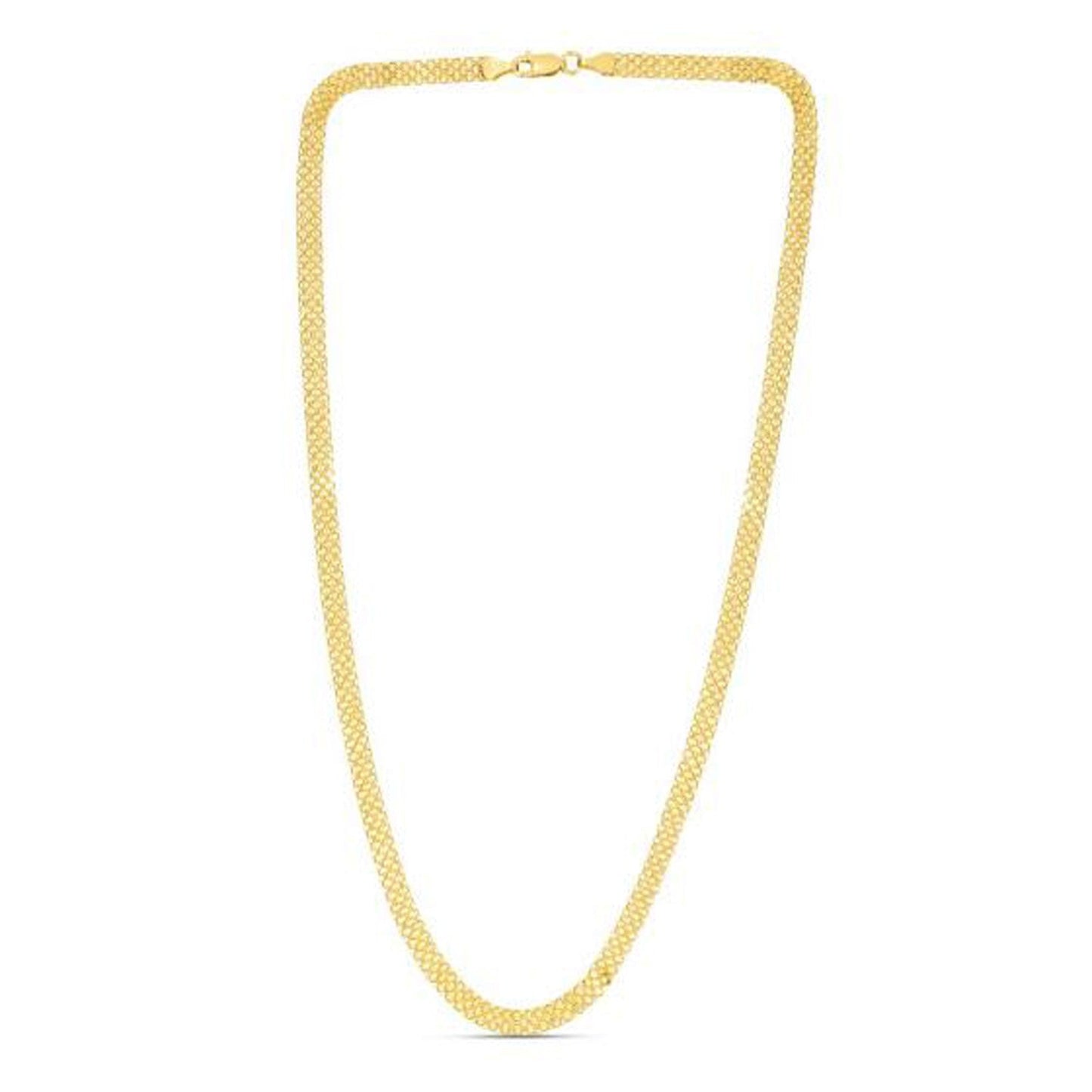 14k Yellow Gold Bismark Chain (4.70 mm) Bids.com