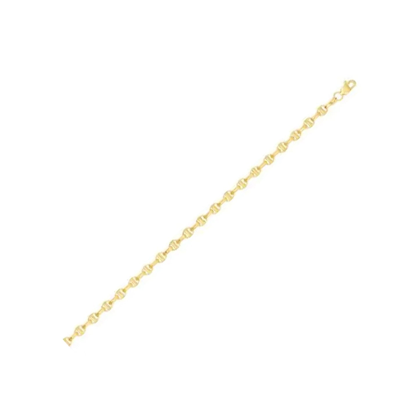 14k Yellow Gold Lite Anchor Chain (3.00 mm) Bids.com