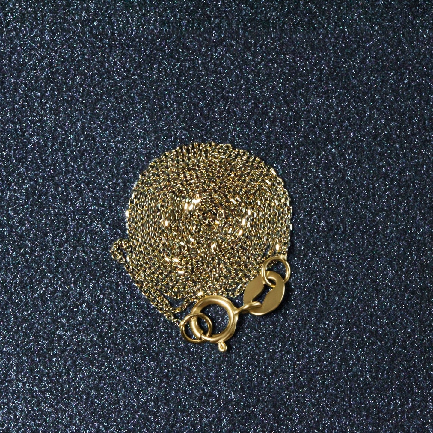 14k Yellow Gold Diamond Cut Cable Link Chain 0.7mm Bids.com