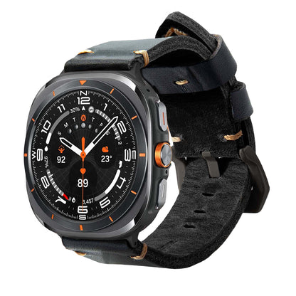 Leather Strap R01 for Samsung Galaxy Watch Ultra Robust