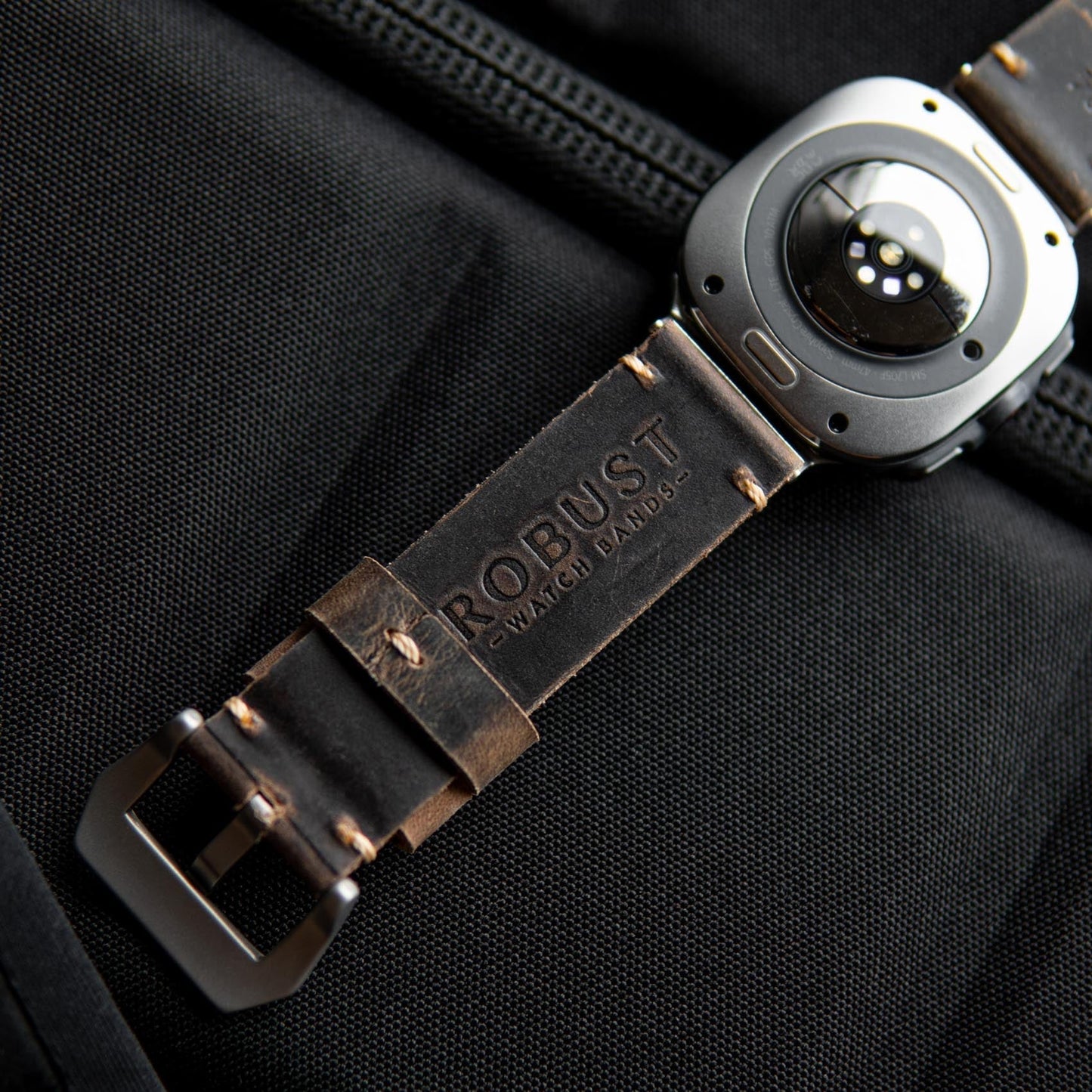 Leather Strap R01 for Samsung Galaxy Watch Ultra Robust
