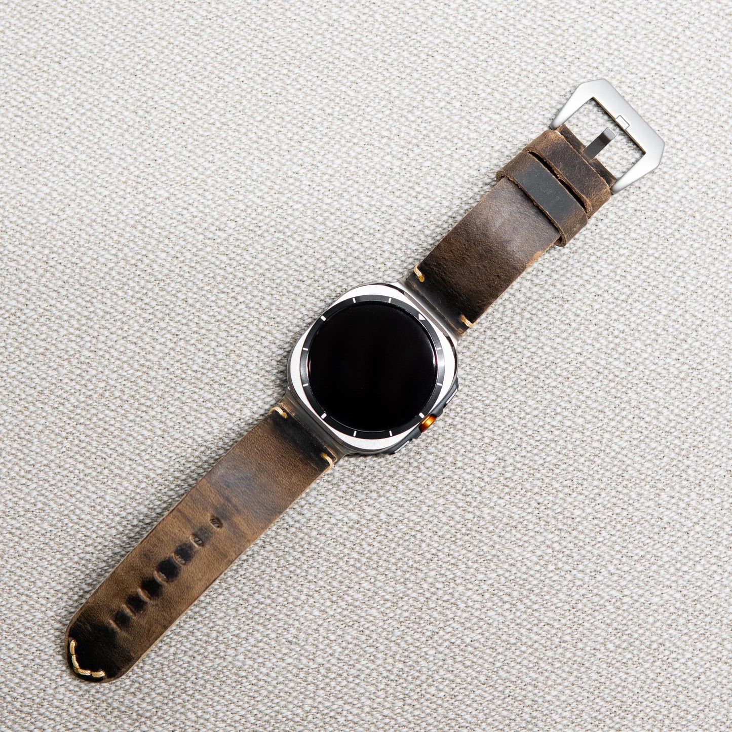 Leather Strap R01 for Samsung Galaxy Watch Ultra Robust