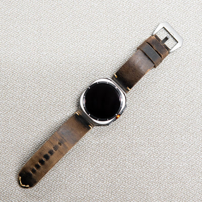 Leather Strap R01 for Samsung Galaxy Watch Ultra Robust