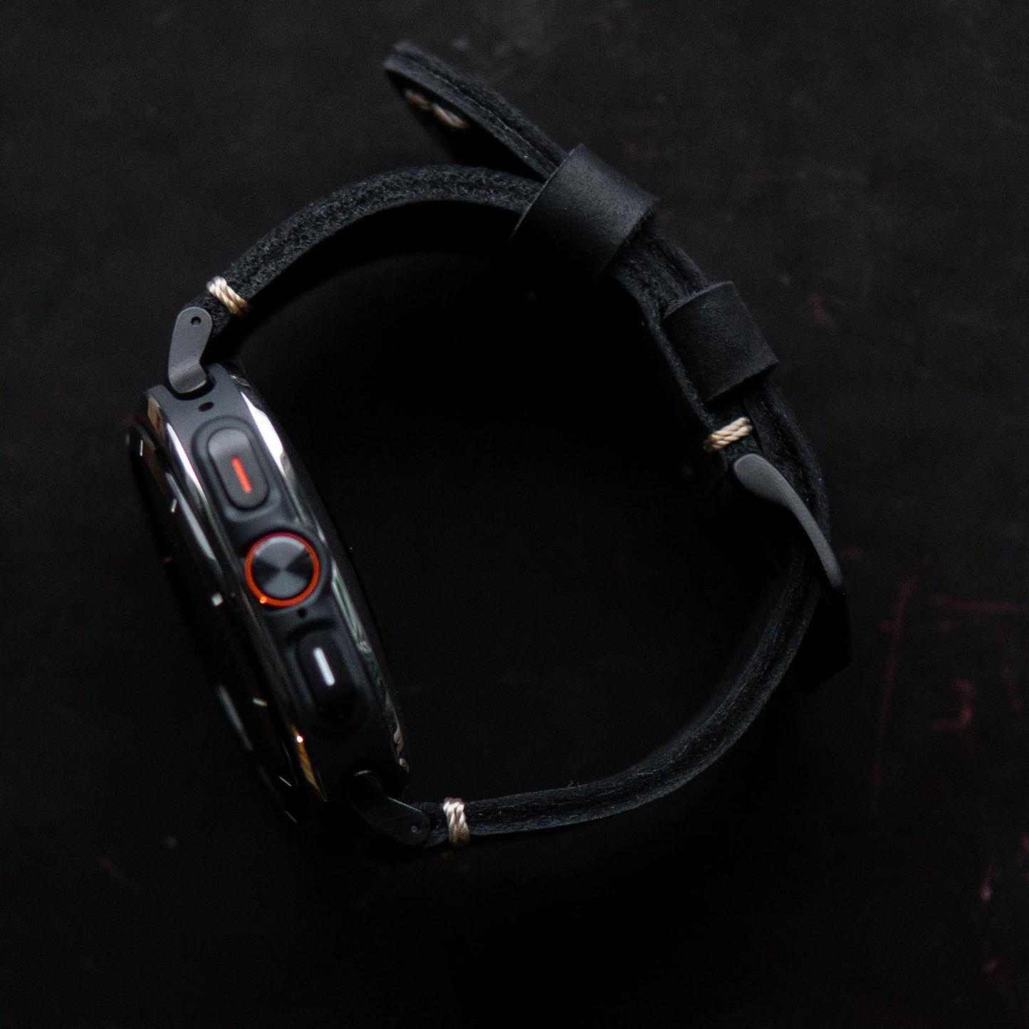 Leather Strap R01 for Samsung Galaxy Watch Ultra Robust