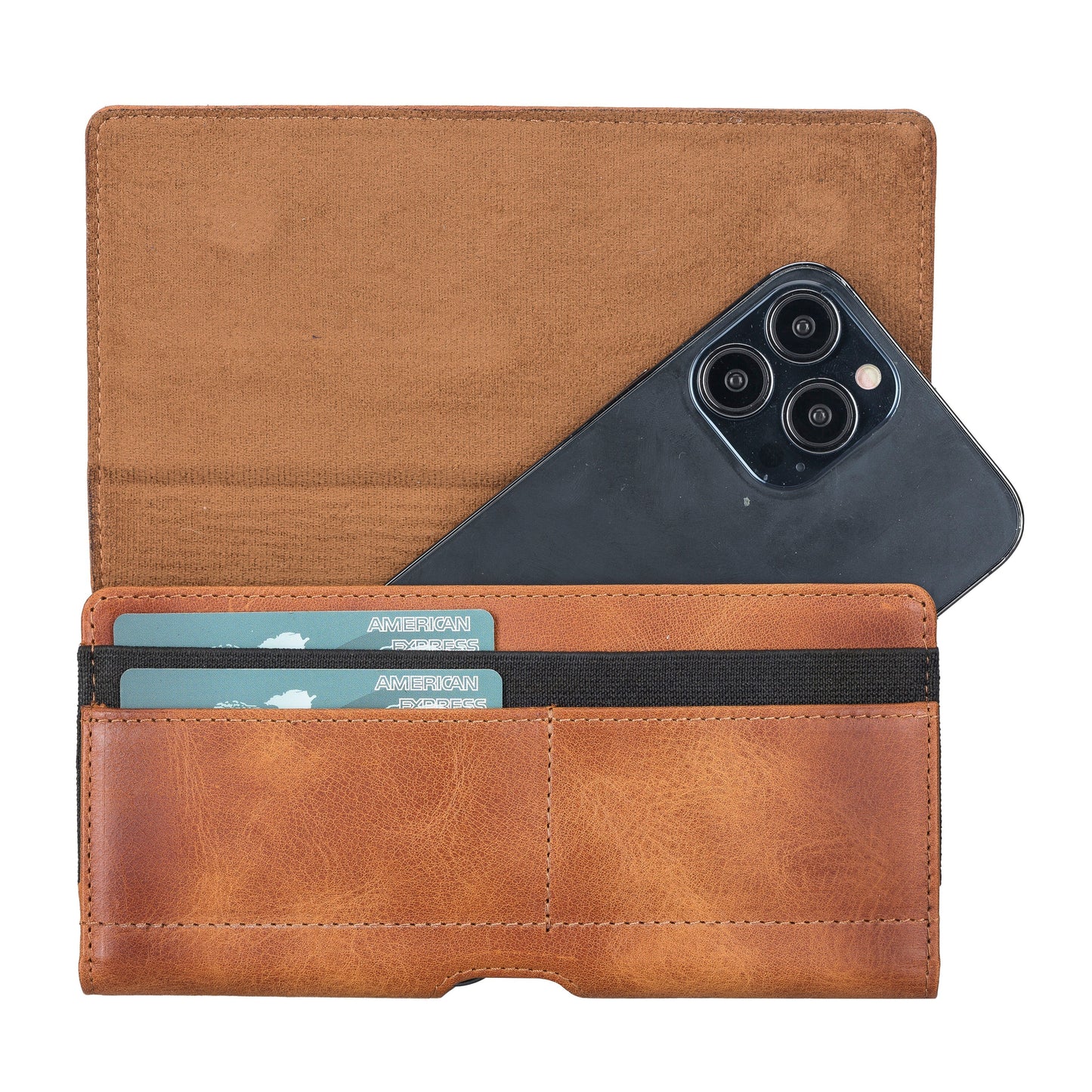 Titan Leather Belt Phone Case Mizuri Leather