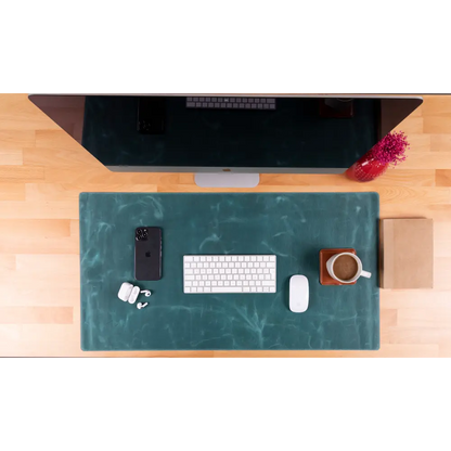 Natural Leather Desk Mat (37 cm x 80 cm) Mizuri Leather