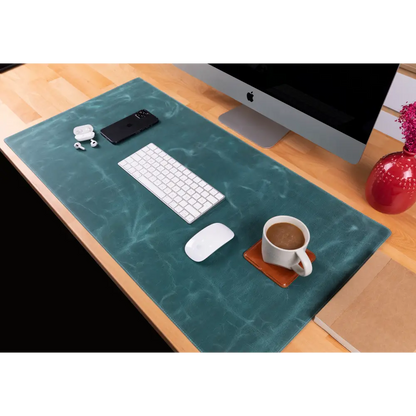 Natural Leather Desk Mat (37 cm x 80 cm) Mizuri Leather