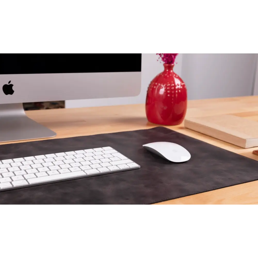 Natural Leather Desk Mat (37 cm x 80 cm) Mizuri Leather