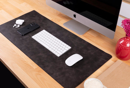 Natural Leather Desk Mat (37 cm x 80 cm) Mizuri Leather