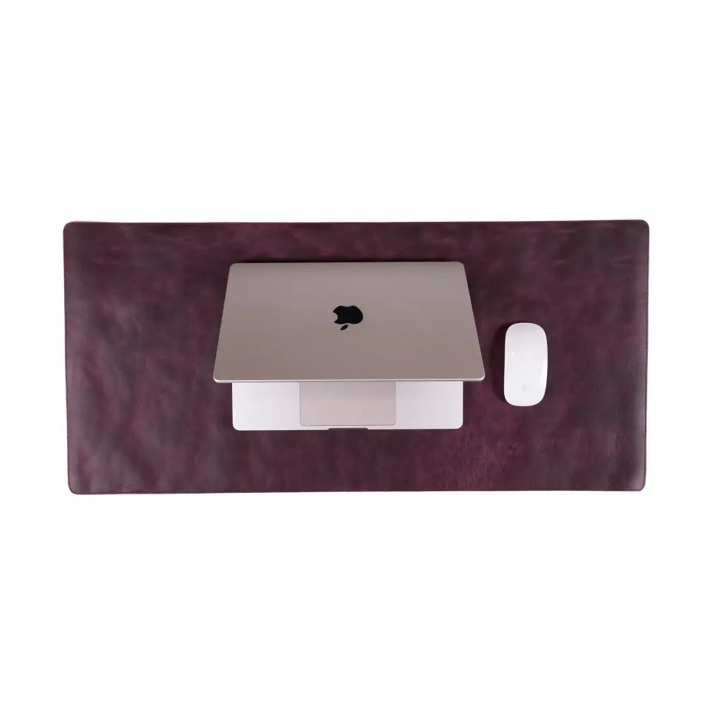 Natural Leather Desk Mat (37 cm x 80 cm) Mizuri Leather