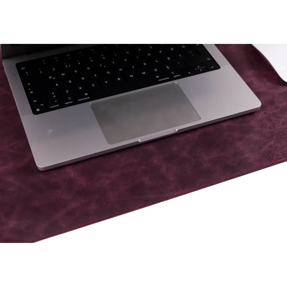 Natural Leather Desk Mat (37 cm x 80 cm) Mizuri Leather