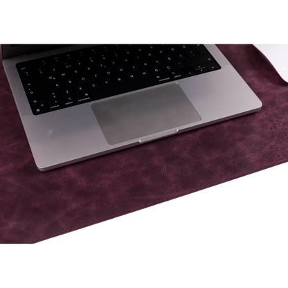 Natural Leather Desk Mat (37 cm x 80 cm) Mizuri Leather