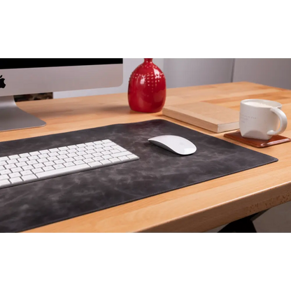 Natural Leather Desk Mat (37 cm x 80 cm) Mizuri Leather