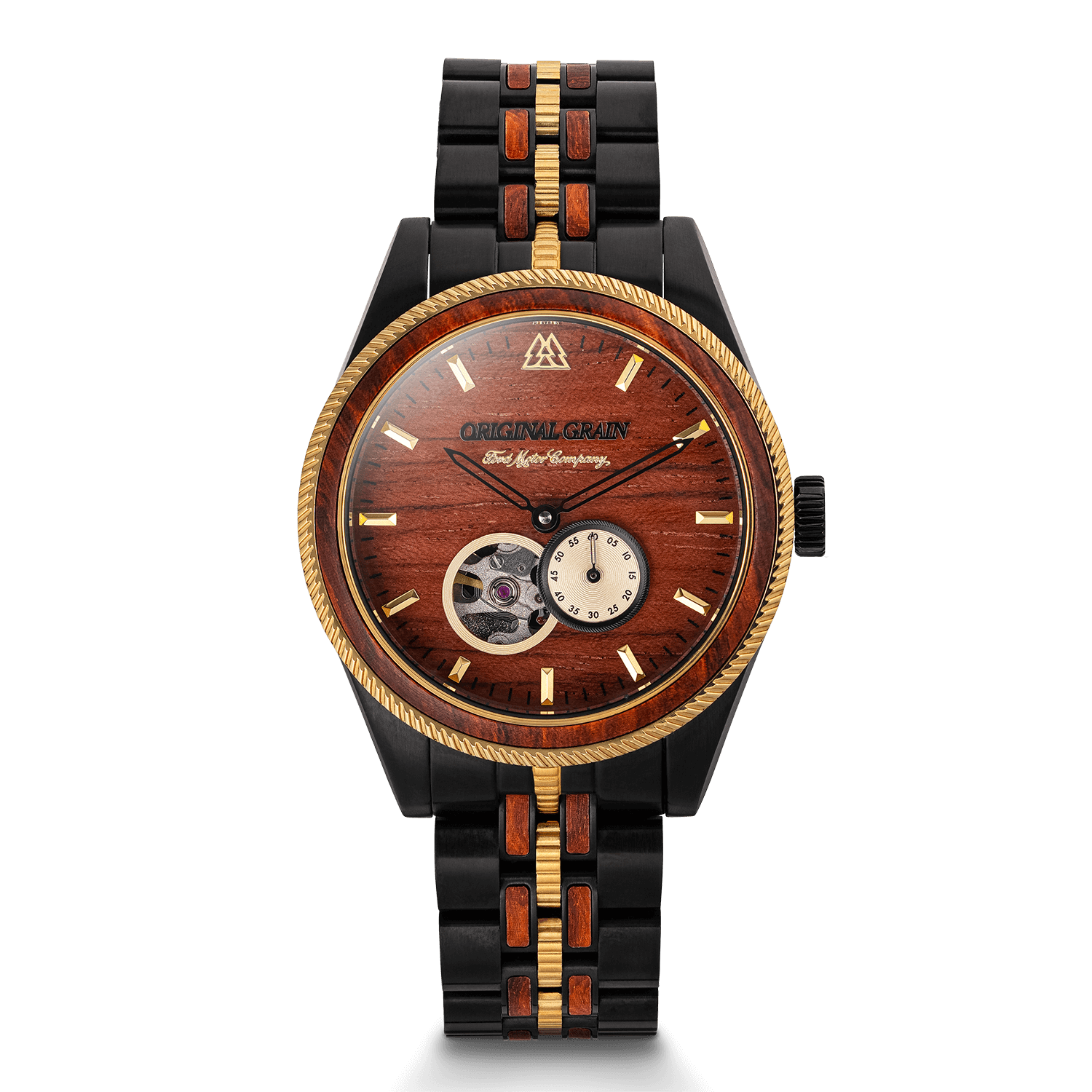 Ford.com Vintage Gold Automatic 40mm Original Grain