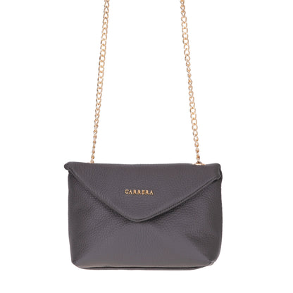 Carrera Lunera Women’s Leather Bag – Floater Leather Women’s Shoulder & Crossbody Bag with Chain Strap for Everyday Elegance | Minimal & Handcrafted Mizuri Leather