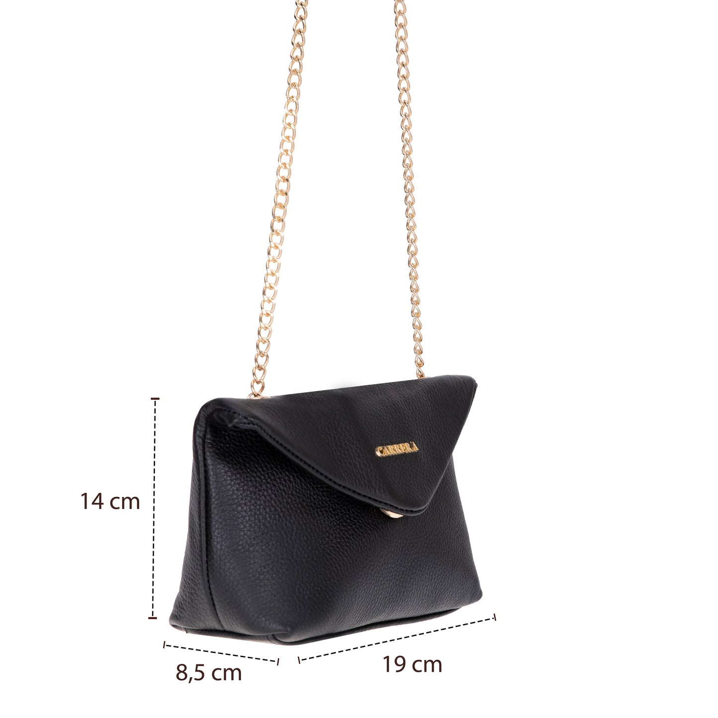 Carrera Lunera Women’s Leather Bag – Floater Leather Women’s Shoulder & Crossbody Bag with Chain Strap for Everyday Elegance | Minimal & Handcrafted Mizuri Leather