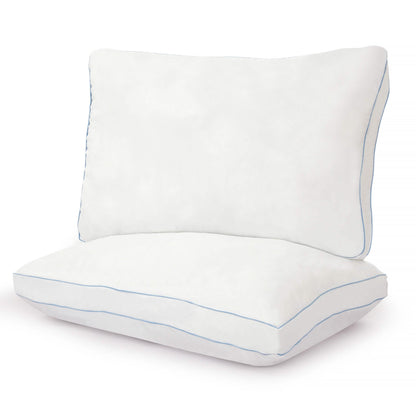 2-Pack: Royale Linens  Gusseted Pillows Soft Hotel Quality DailySale