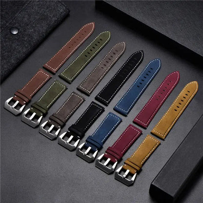 Suunto Leather Watch Band - Durable Classic Design BandsCo Straps