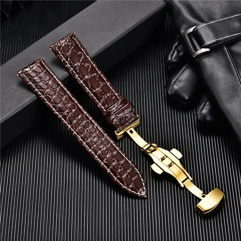 Huawei Leather Band - Crocodile Pattern - Premium Quality BandsCo Straps