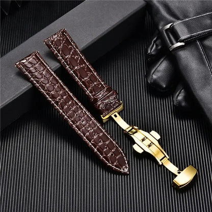 Huawei Leather Band - Crocodile Pattern - Premium Quality BandsCo Straps