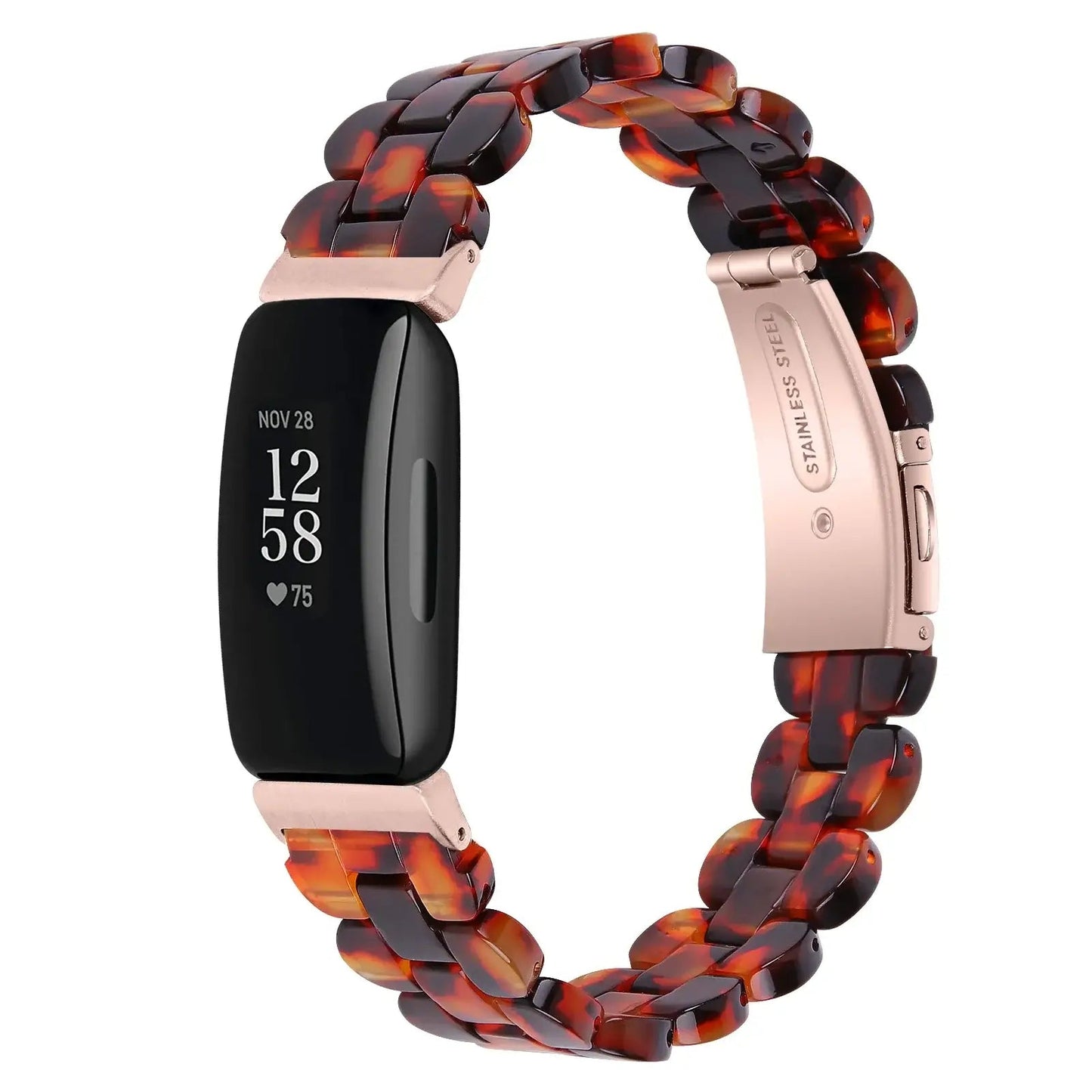 Fitbit Inspire 3, 2, 1, HR Resin Band - Durable, Lightweight BandsCo Straps