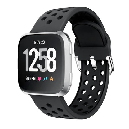 Breathable Silicone Fitbit Versa & Sense Bands BandsCo Straps