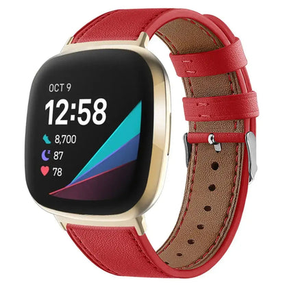 Fitbit Versa & Sense Leather Band - Durable Stylish Design BandsCo Straps