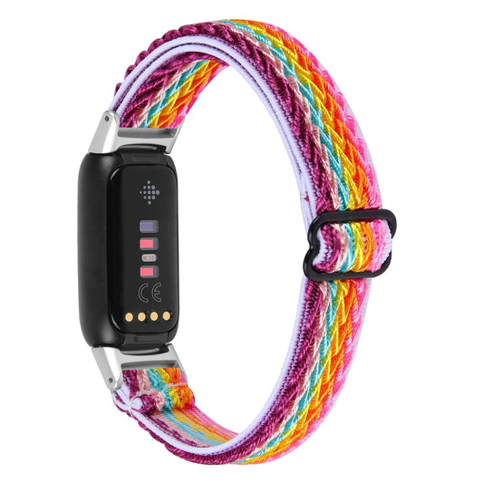 Fitbit Luxe Elastic Nylon Band - Braided and Comfortable BandsCo Straps
