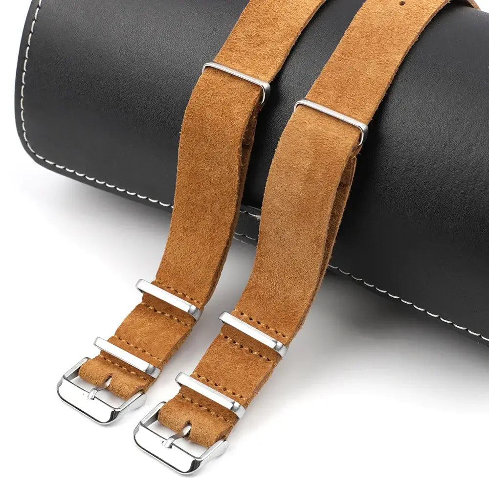 Ticwatch Suede Leather Strap - Stylish, Comfortable, Durable BandsCo Straps