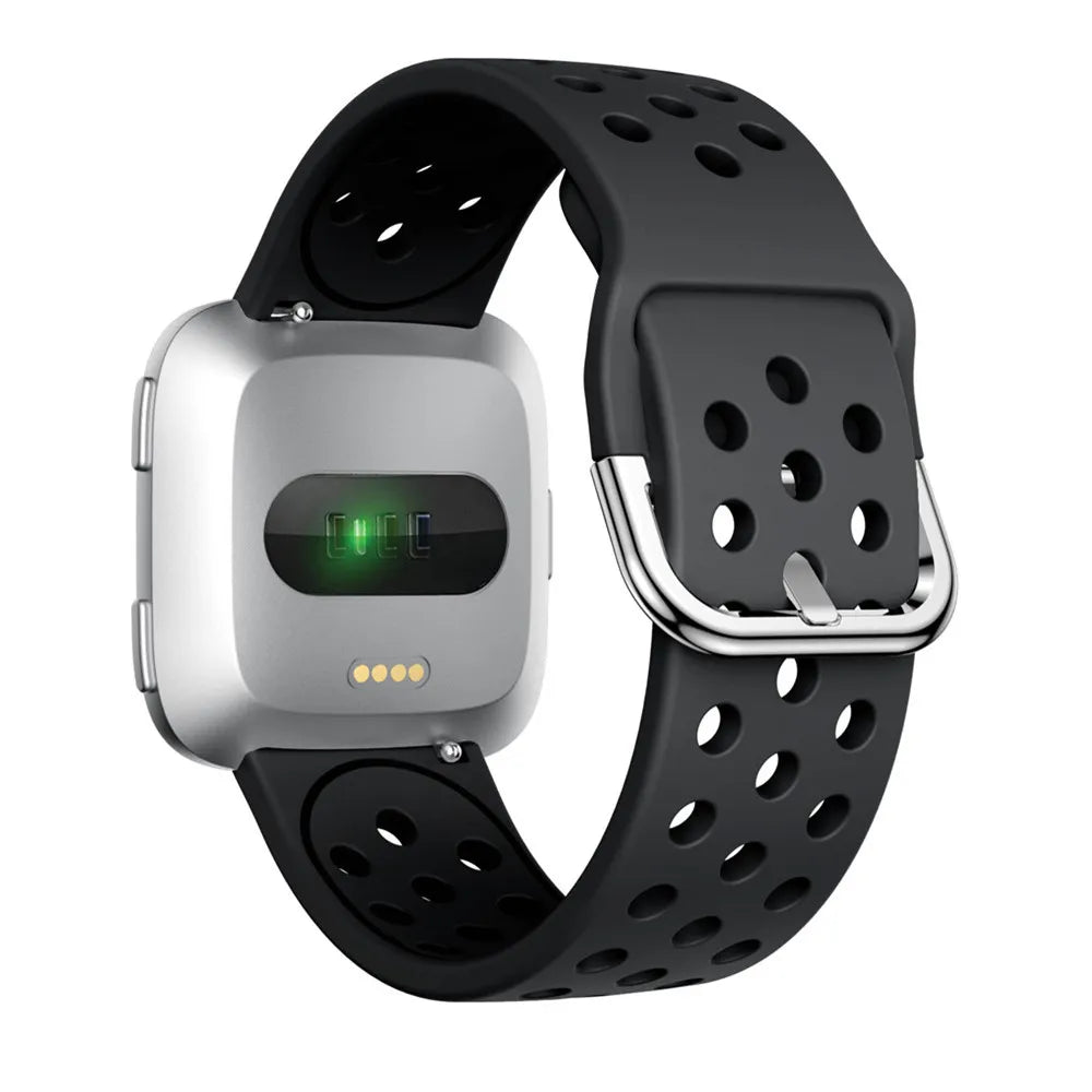 Breathable Silicone Fitbit Versa & Sense Bands BandsCo Straps