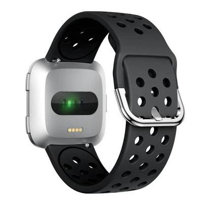 Breathable Silicone Fitbit Versa & Sense Bands BandsCo Straps