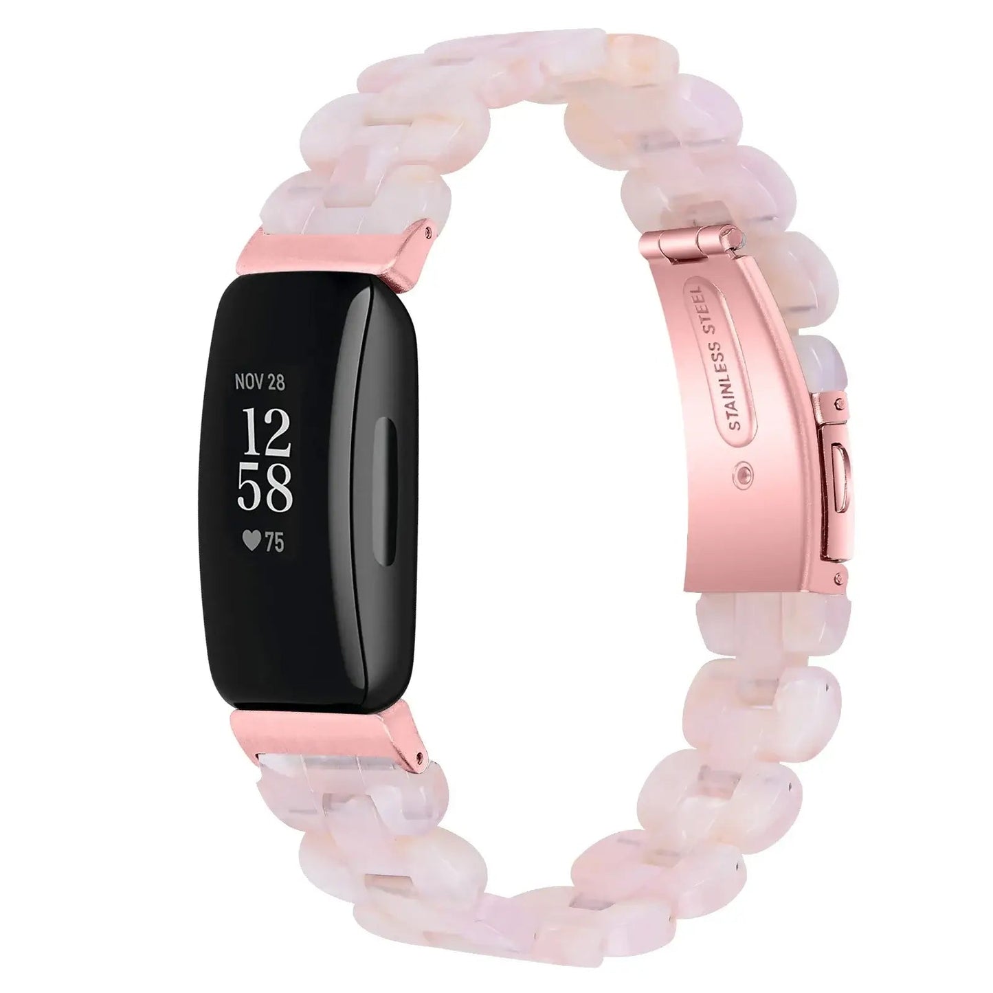Fitbit Inspire 3, 2, 1, HR Resin Band - Durable, Lightweight BandsCo Straps