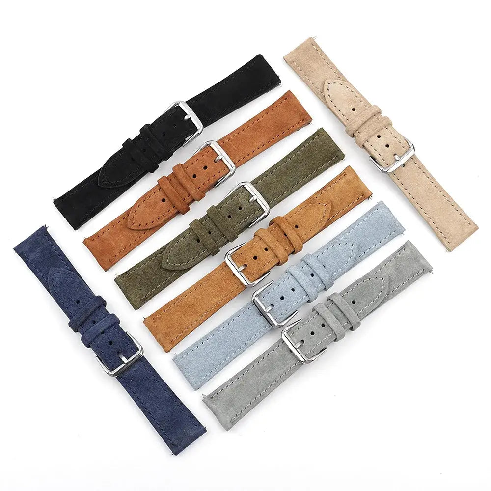 Ticwatch Suede Leather Strap - Soft, Stylish, Comfortable BandsCo Straps